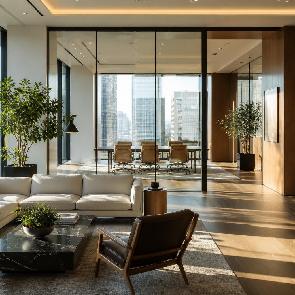 Elegant commercial interior
